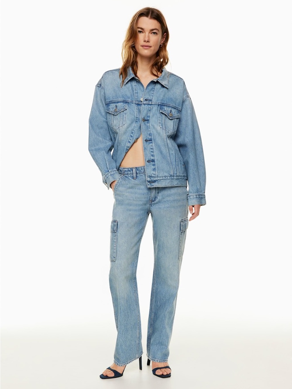 Denim Forum Edie 90s Cargo Jean